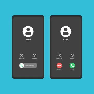 Video call screen template. Video call interface. Vector page of the workspace Stock Illustration