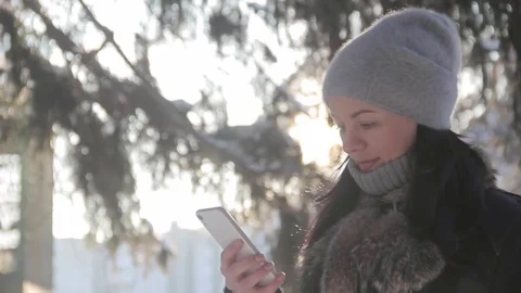 Video call via smartphone Video stock 71558126