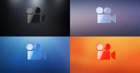 Video Cam 3d Icon Video stock 69807052