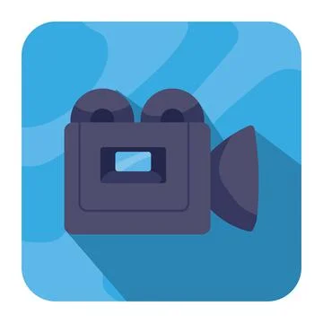 Video camera app Stockillustratie