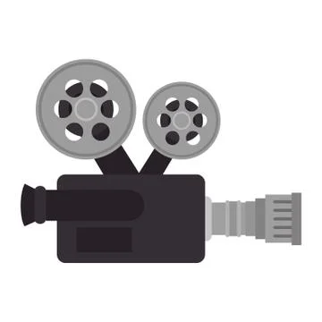 Video camera cinema icon Stock Illustration