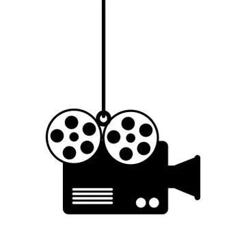 Video camera cinema icon Stock Illustration