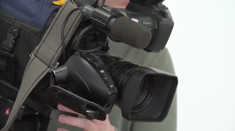 Video camera close up Stock Footage 68419451