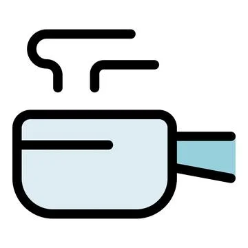 Video camera generating heat while recording, electronic device overheating.. Illustrazione stock