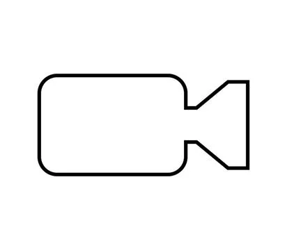 Video camera icon illustrated in vector on white background video camera i... Stock Photos
