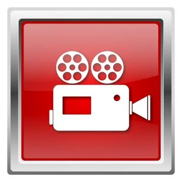 Video camera icon 스톡 일러스트