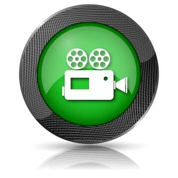 Video camera icon 스톡 일러스트