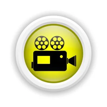 Video camera icon 스톡 일러스트
