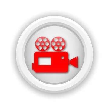 Video camera icon Stock Illustration