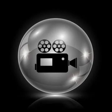 Video camera icon Stock Illustration