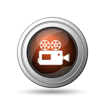 Video camera icon 스톡 일러스트