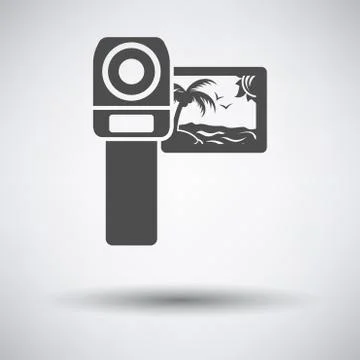 Video camera icon Stock Illustration