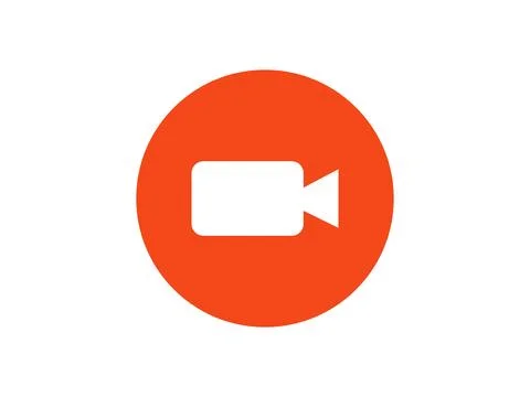 Video camera icon Stock Illustration