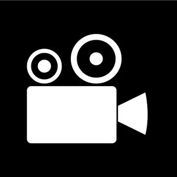 Video camera icon illustration design Stock Illustration