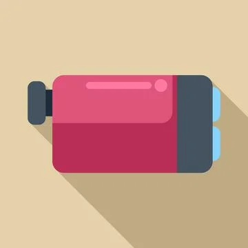 Video camera icon recording filmmaking retro cinematography Illustrazione stock
