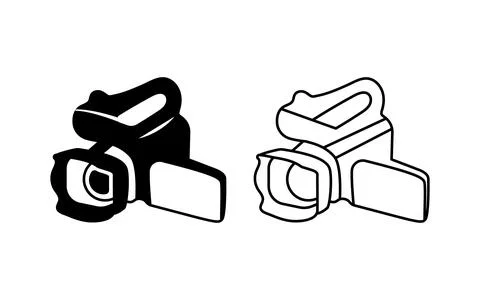 Video camera icon vector illustration Stock Illustration
