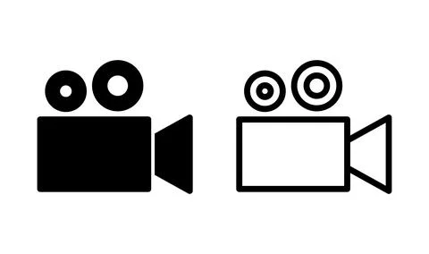 Video camera icon vector. Video Camera. Camera Icons. Movie Sign. Cinema Stock-Illustration