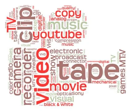 Video camera Stock Illustration