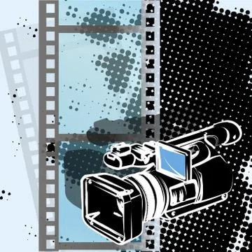 Video camera Stock Illustration