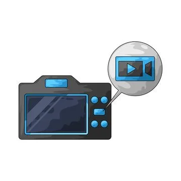 Video Camera illustration Stock Illustration