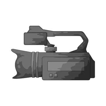 Video camera illustration Stock Illustration
