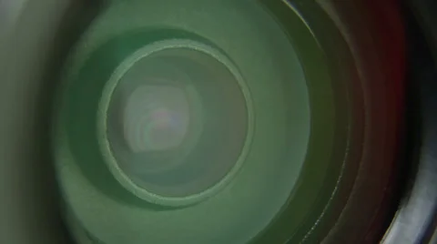 Video Camera Lens Zoom Stock Footage 28839866