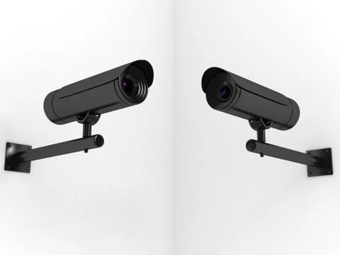 Video camera over white background Stock Illustration