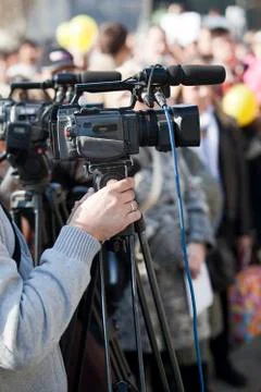 Video camera Stock Photos