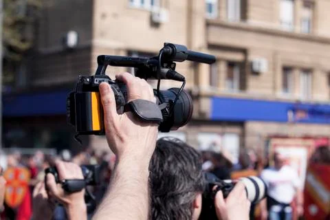 Video camera Stock Photos