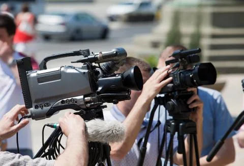 Video camera Foto stock