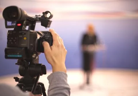 Video camera Foto stock