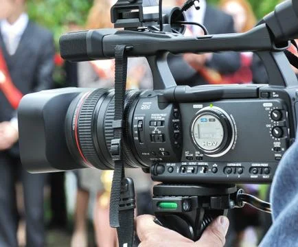 Video camera Stock Photos