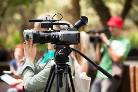 Video camera Stock Photos