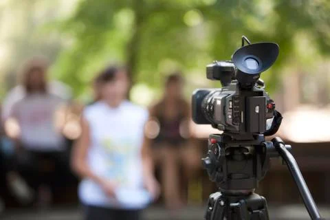 Video camera Stock Photos