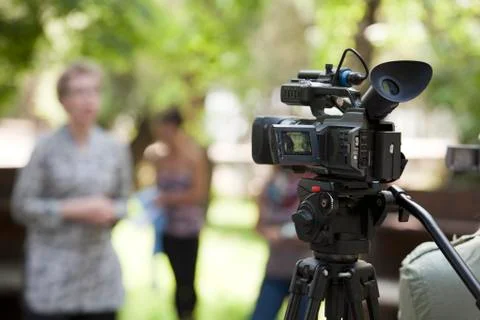 Video camera Stock Photos