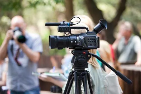 Video camera Stock Photos