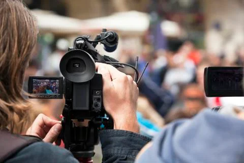 Video camera Stock Photos