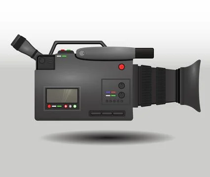 Video Camera Recorder Stock Illustration
