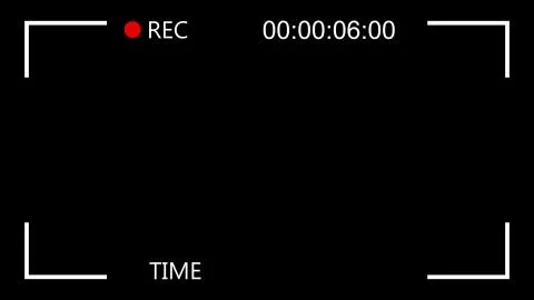 Video Camera Screen Interface. Recording イラスト素材