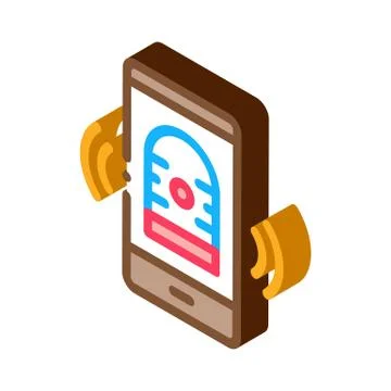 Video Camera Tool isometric icon vector illustration Stock Illustration