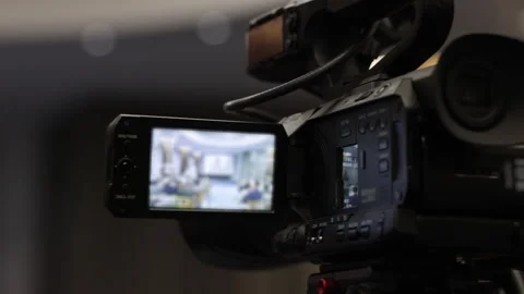 Video camera, visual production, control panel Stock-Footage 320140944