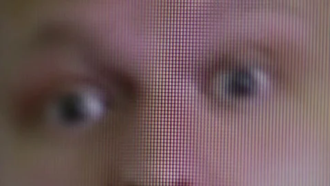 Video captured from lcd display Stock Footage 74563349