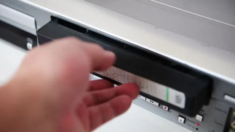 Video cassette. Stock Footage 285043657