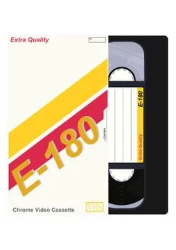 Video cassette. Stock Illustration