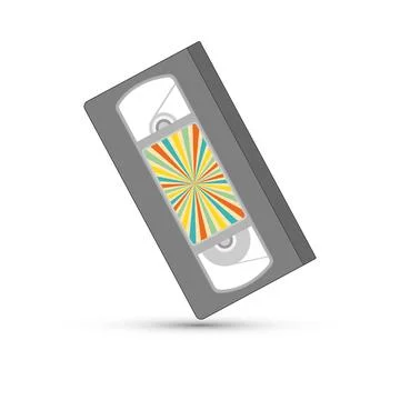 Video cassette Stock Illustration