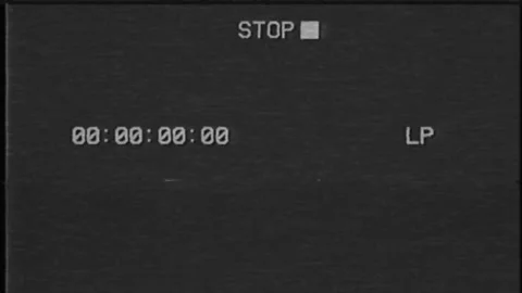 Video Cassette recorder (VCR) Play animation Stock Footage 159124792