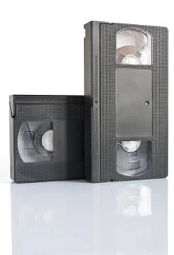 Video cassettes Stock Photos