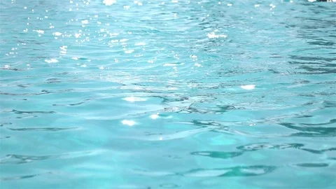Video of caustic waving water in real slow motion Stock-Footage 79290316
