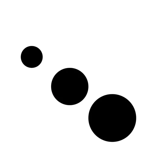 Video of circles falling down white background intro Stock Footage 333871734