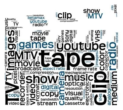 Video clapper board Stock Illustration